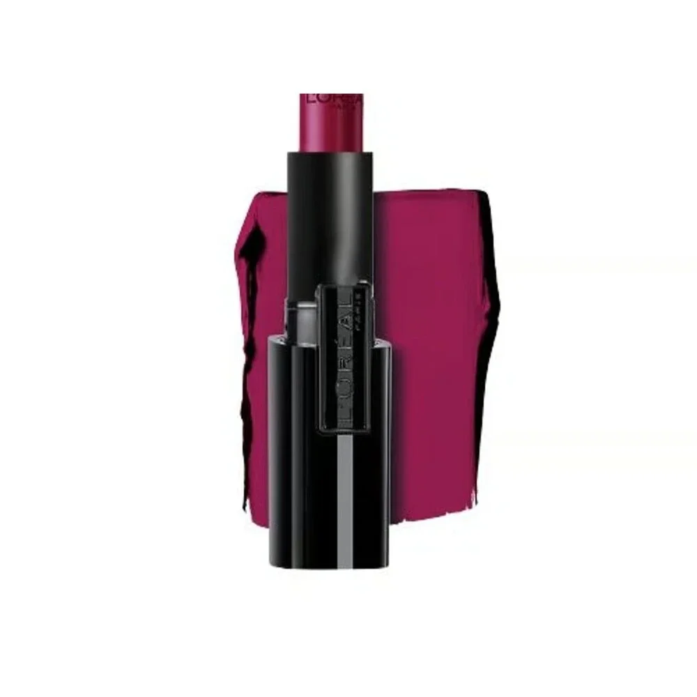 L'Oreal Infallible Le Rouge Lipstick 712 Everlasting Plum Berry Lip - READ